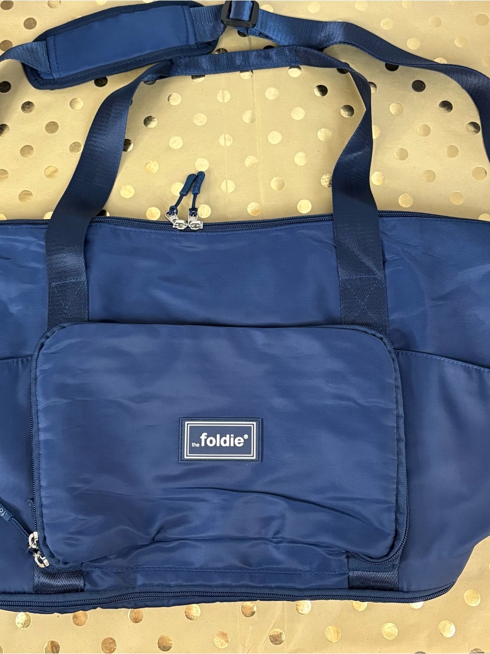 Foldie NWT Navy Men's Travel Duffel Bag